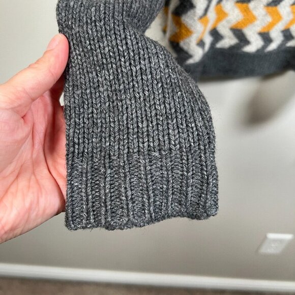 Banjo & Matilda Chevron Fringe Sweater Size XS Wool Cashmere Cozy Fall Winter - Picture 8 of 11